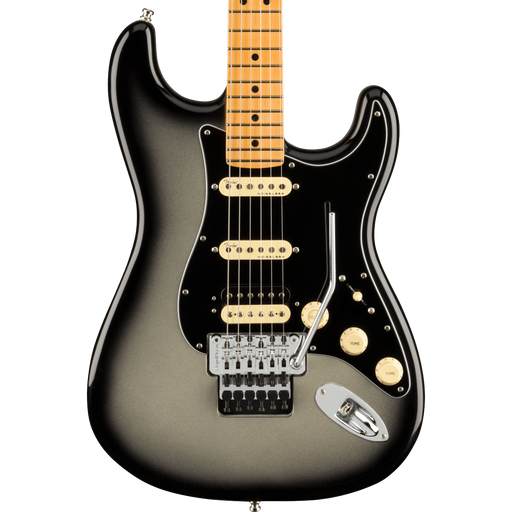 Fender Ultra Luxe Stratocaster HSS Floyd Rose Maple Fingerboard Silverburst Electric Guitar