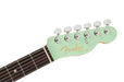 Fender Ultra Luxe Telecaster Rosewood Neck Transparent Surf Green Electric Guitar