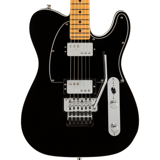 Fender Ultra Luxe Telecaster HH Floyd Rose Maple Fingerboard Mystic Black Electric Guitar