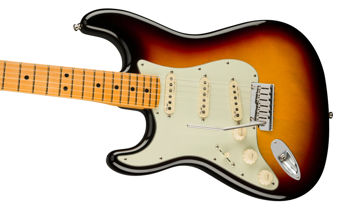 Fender Ultra Stratocaster Left-Handed Maple Fingerboard Ultraburst Electric Guitar