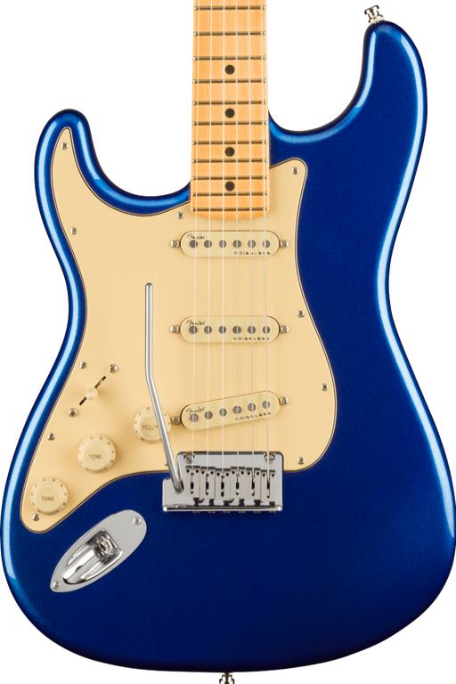 Fender Ultra Stratocaster Left-Handed Maple Fingerboard Cobra Blue Electric Guitar
