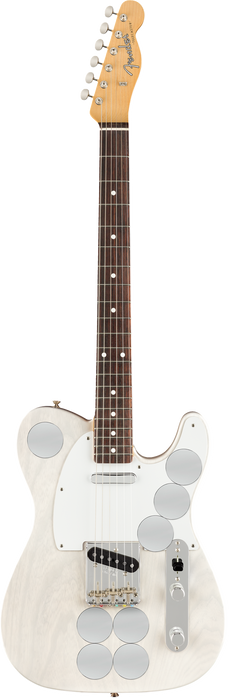 Fender Jimmy Page Mirror Telecaster Electric Guitar White Blonde