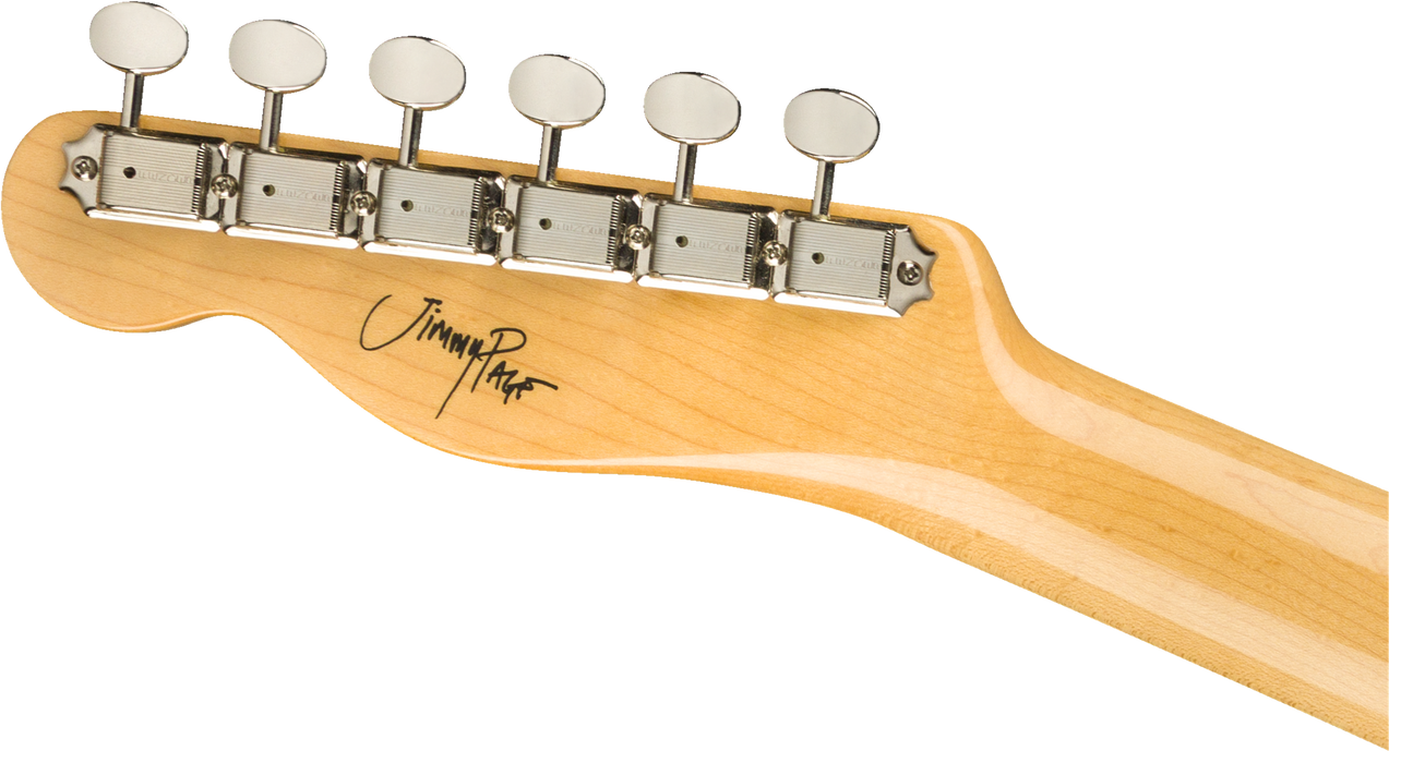 Fender Jimmy Page Mirror Telecaster Electric Guitar White Blonde