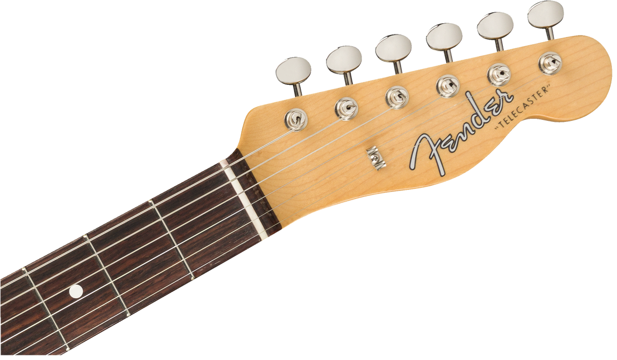 DISC - Fender Jimmy Page Mirror Telecaster Electric Guitar White Blonde DEMO MODEL