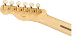 DISC - Fender Limited Edition Deluxe Telecaster Thinline Satin Black Gold Hardware w/ Bag