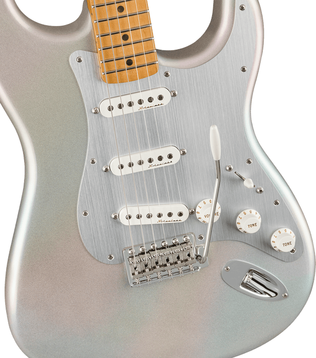 Fender H.E.R. Stratocaster Maple Fingerboard Chrome Glow - IN STOCK