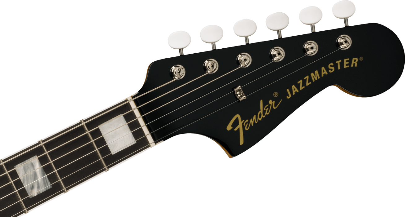 Fender Gold Foil Jazzmaster Ebony Fingerboard Candy Apple Burst With Gig Bag