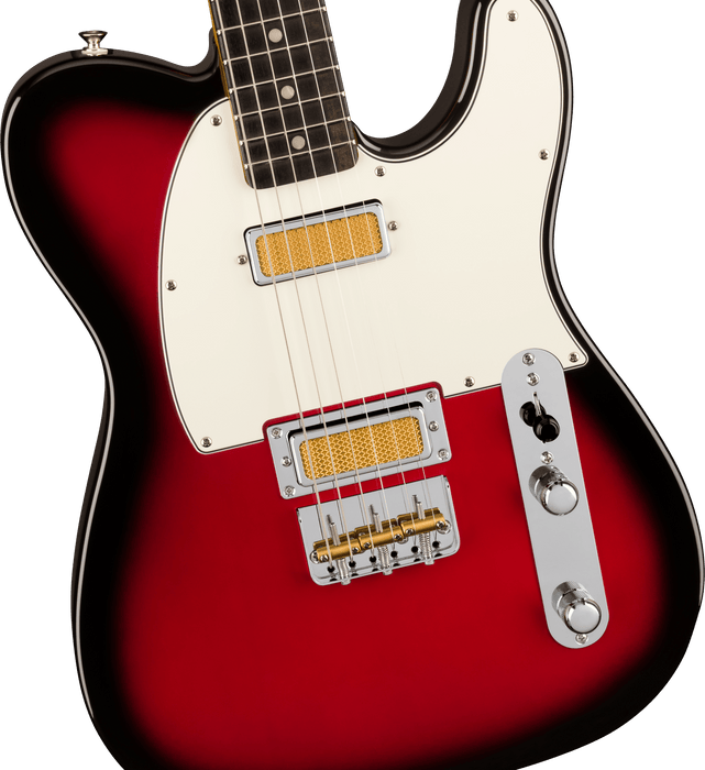 Fender Gold Foil Telecaster Ebony Fingerboard Candy Apple Burst With Gig Bag