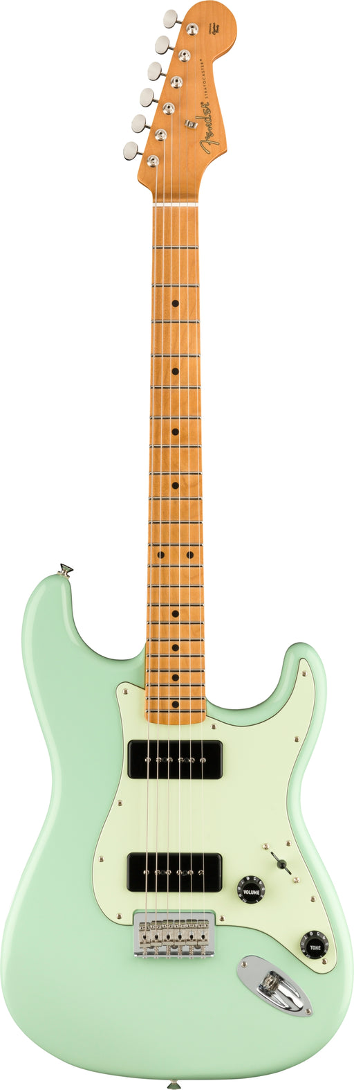 Fender Noventa Stratocaster Maple Fingerboard Surf Green Electric Guitar