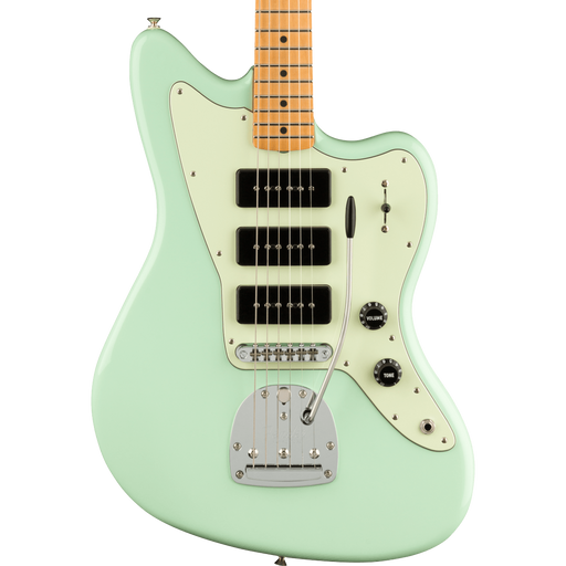 Fender Noventa Jazzmaster Maple Fingerboard Surf Green Electric Guitar