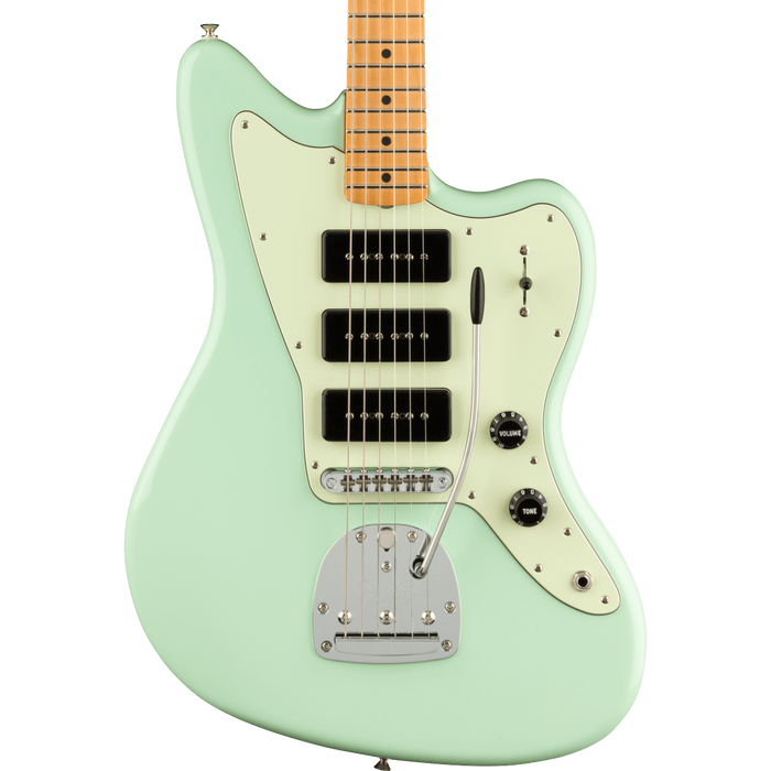 Fender Noventa Jazzmaster Maple Fingerboard Surf Green Electric Guitar