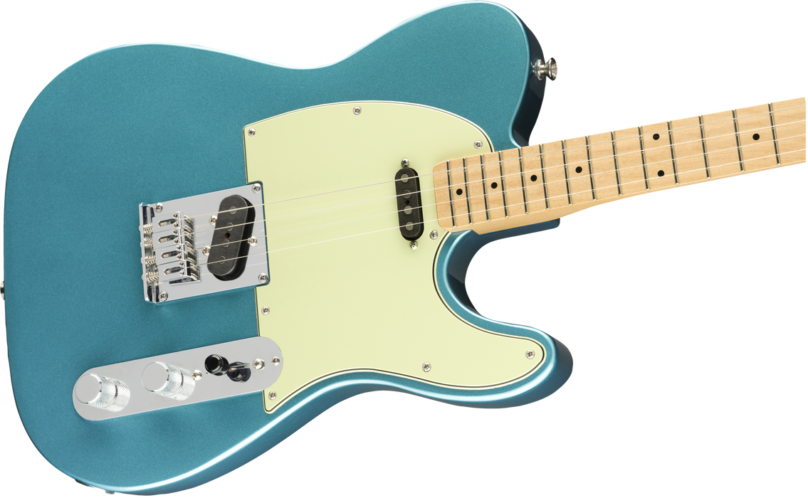 DISC - Fender Limited Edition Tenor Tele Lake Placid Blue Telecaster Guitar W/ Bag