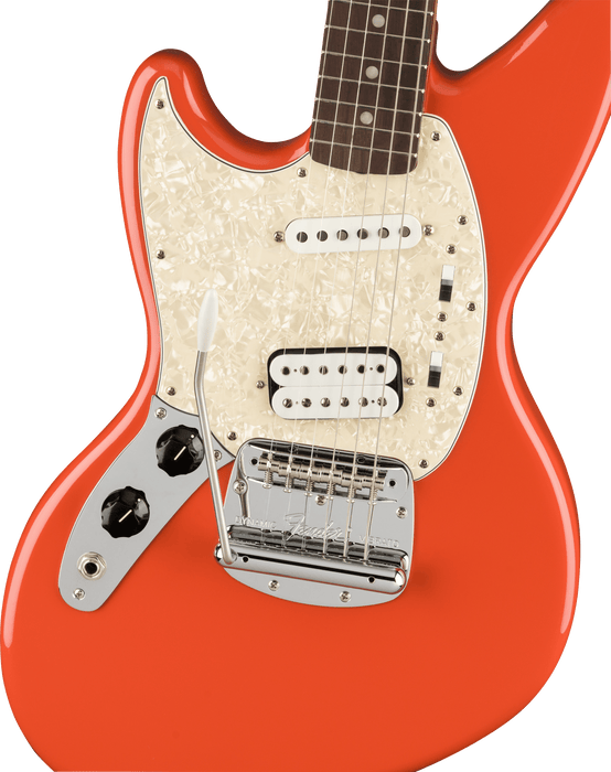 Fender Kurt Cobain Jag-Stang Left-Hand Rosewood Fingerboard Fiesta Red