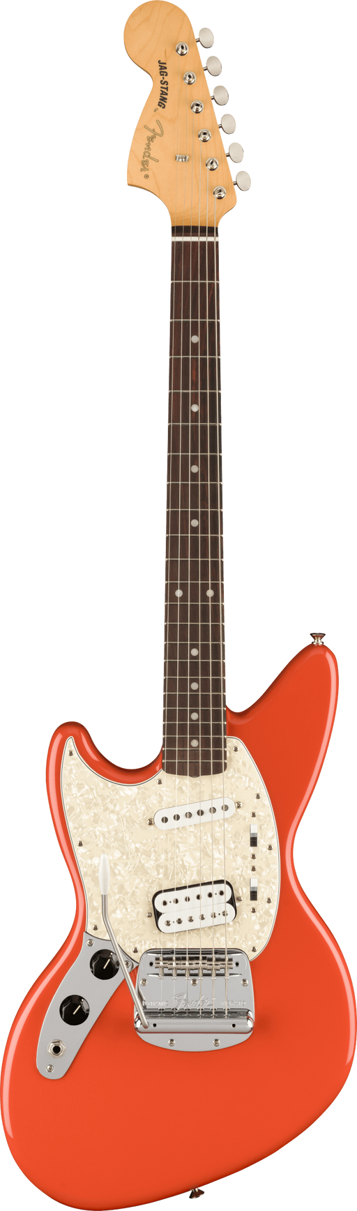 Fender Kurt Cobain Jag-Stang Left-Hand Rosewood Fingerboard Fiesta Red