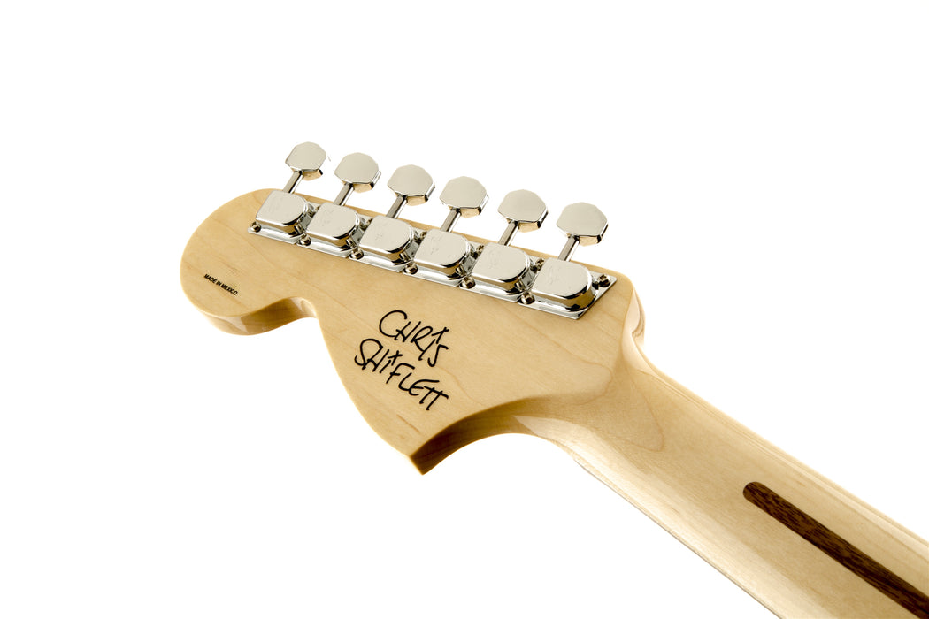 Fender Artist Series Chris Shiflett Telecaster Deluxe Shoreline Gold Rosewood
