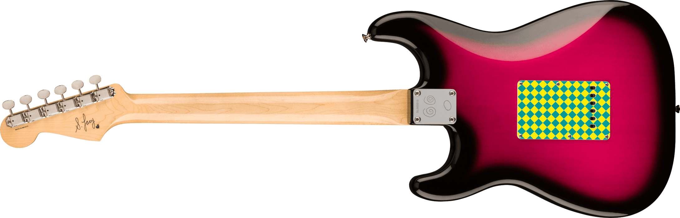 Fender Steve Lacy People Pleaser Stratocaster Maple Fingerboard Chaos Burst With Case