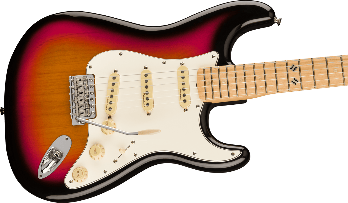Fender Steve Lacy People Pleaser Stratocaster Maple Fingerboard Chaos Burst With Case