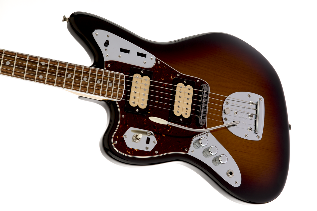 Fender Kurt Cobain Jaguar Left-Handed Rosewood Fingerboard 3-Color Sunburst Electric Guitar