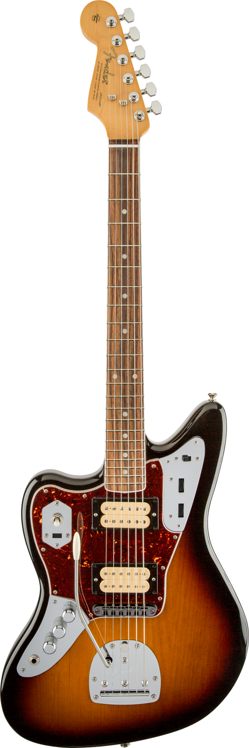 Fender Kurt Cobain Jaguar Left-Handed Rosewood Fingerboard 3-Color Sunburst Electric Guitar