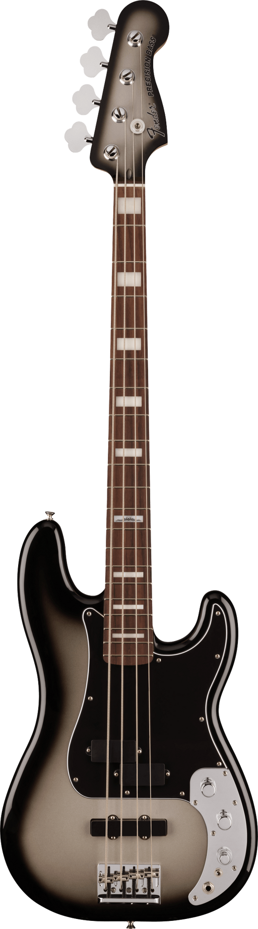 Fender Troy Sanders Precision Bass Rosewood Fingerboard Silverburst With Gig Bag