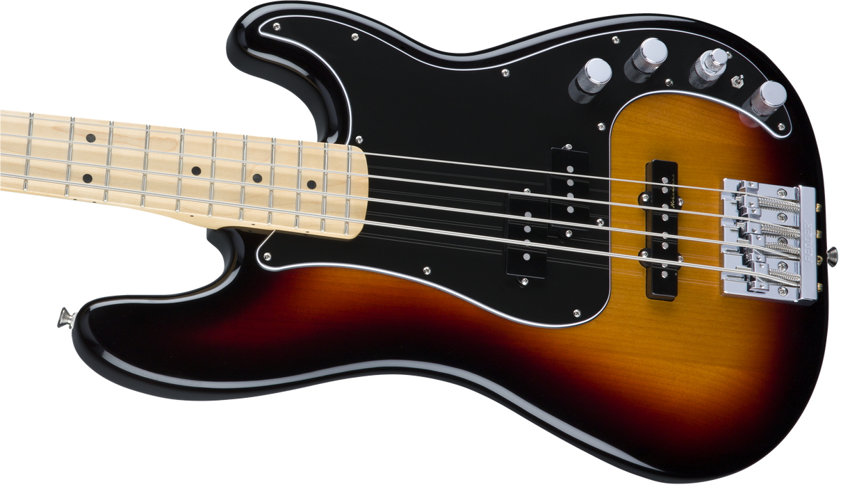 Fender Deluxe Active P Bass Special With Bag Sunburst Maple Board