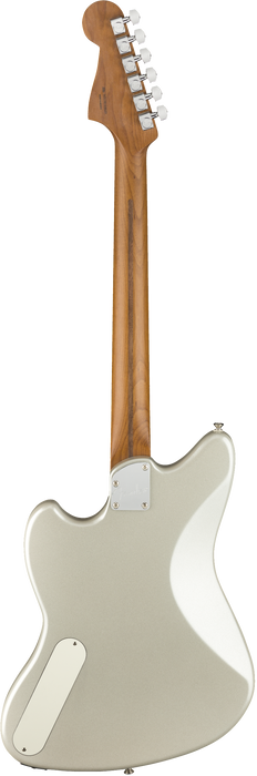 DISC - Fender PowerCaster Pau Ferro Fingerboard White Opal With Gig Bag