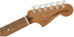 DISC - Fender PowerCaster Pau Ferro Fingerboard White Opal With Gig Bag