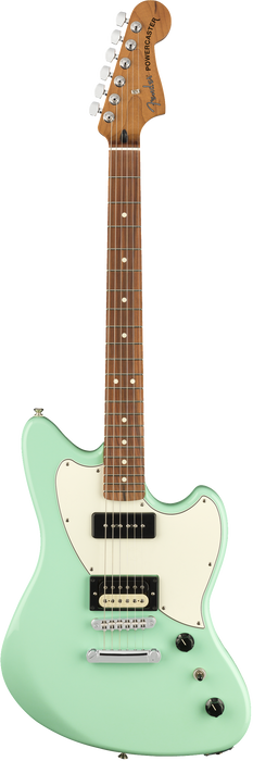DISC - Fender PowerCaster Pau Ferro Fingerboard Surf Green with Gig Bag