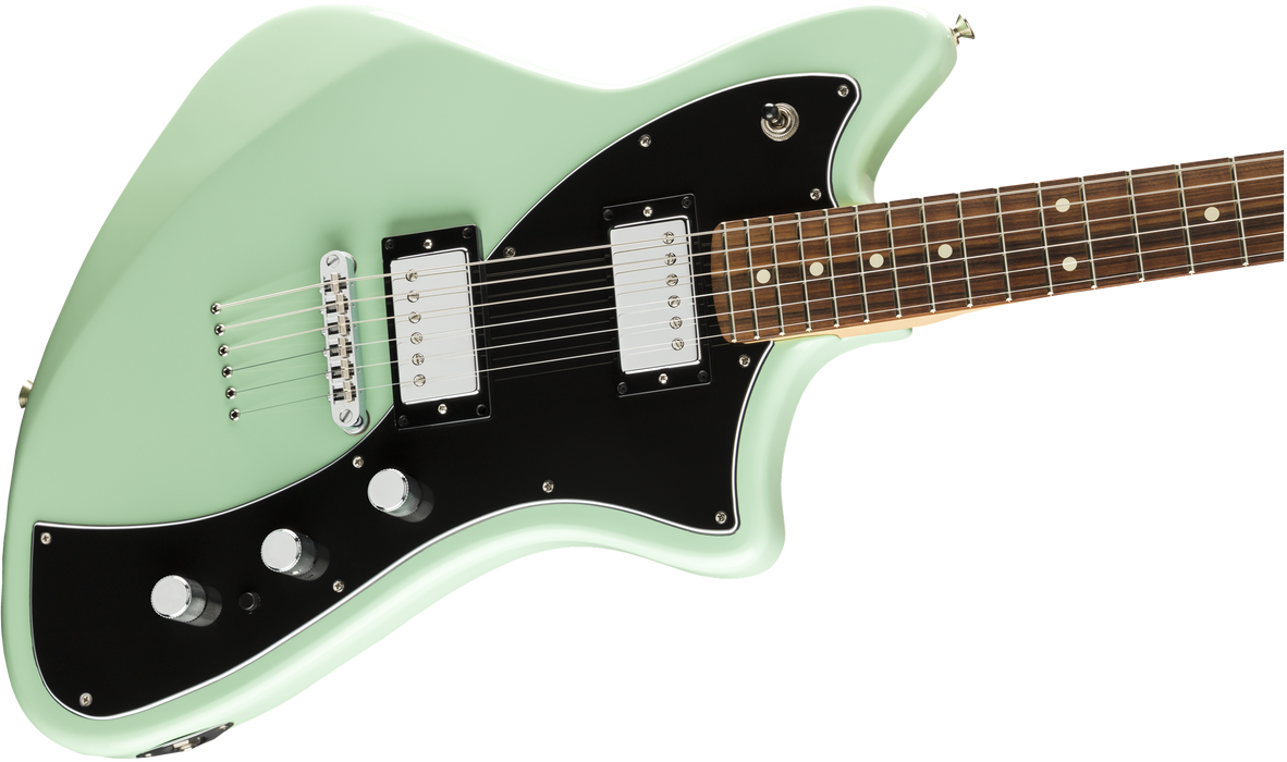DISC - Fender Meteora HH Pau Ferro Fingerboard - Surf Green With Bag