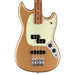 Fender Player Mustang Bass PJ Pau Ferro Fingerboard Firemist Gold