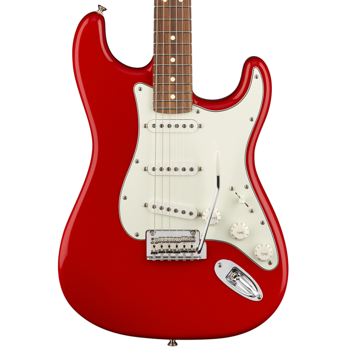 DISC - Fender Player Stratocaster Pau Ferro Fingerboard Sonic Red Electric Guitar