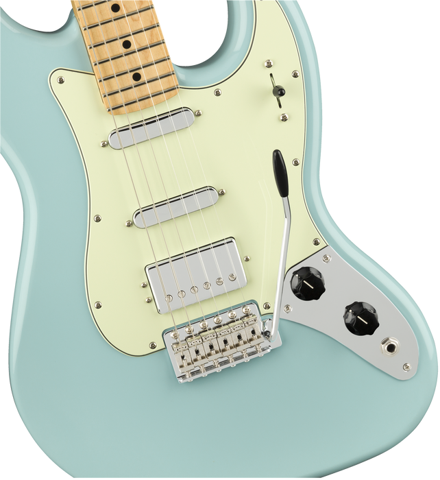 DISC - Fender Alternate Reality Sixty-Six Maple Fingerboard Daphne Blue