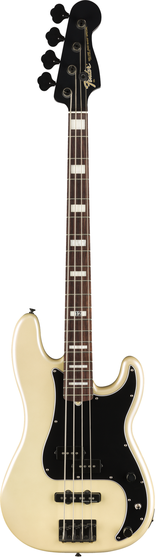 Fender Duff McKagan Deluxe Precision Bass Rosewood Fingerboard White Pearl
