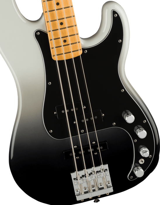 Fender Player Plus Precision Bass Silver Smoke With Gig Bag