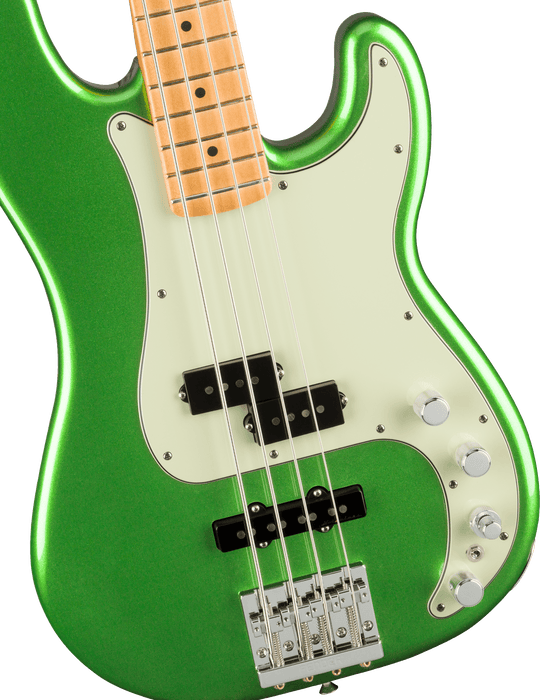 Fender Player Plus Precision Bass Cosmic Jade With Gig Bag