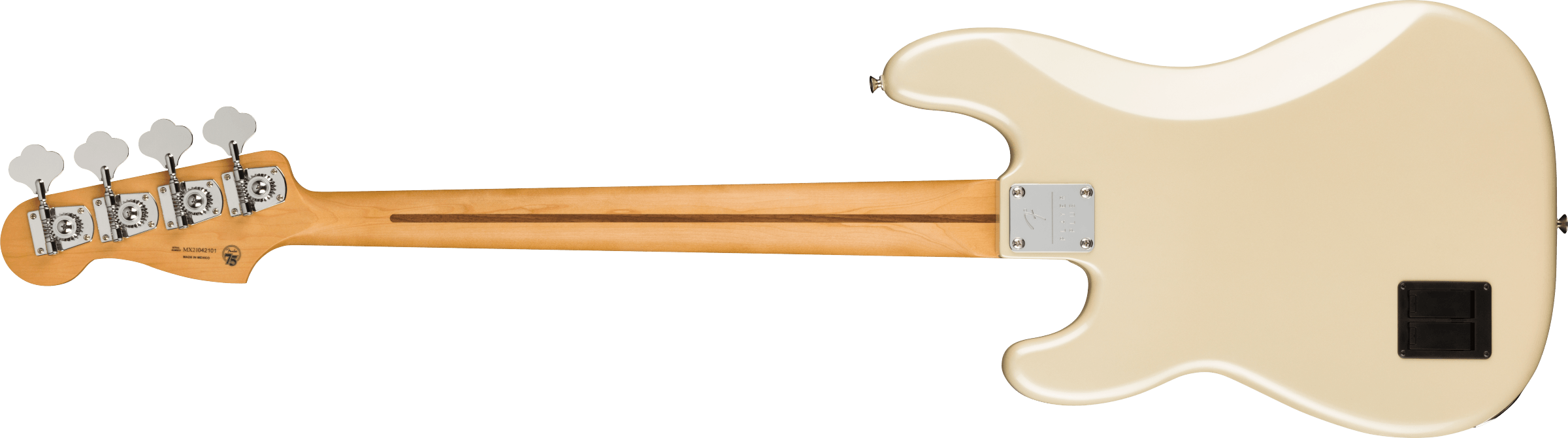 Fender Player Plus Precision Bass Olympic Pearl With Gig Bag