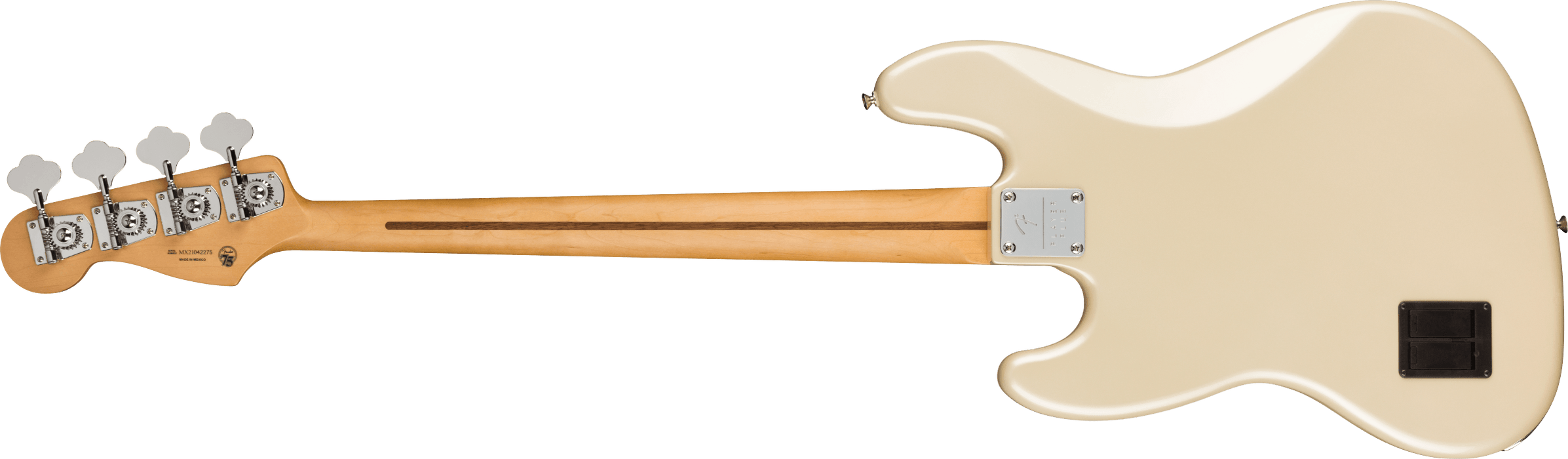 Fender Player Plus Jazz Bass Olympic Pearl With Gig Bag