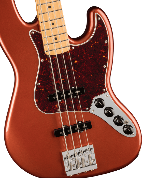 Fender Player Plus Jazz Bass Aged Candy Apple Red With Gig Bag