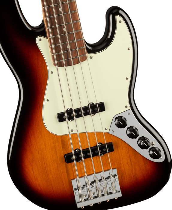Fender Player Plus Jazz Bass V 3-Tone Sunburst With Gig Bag