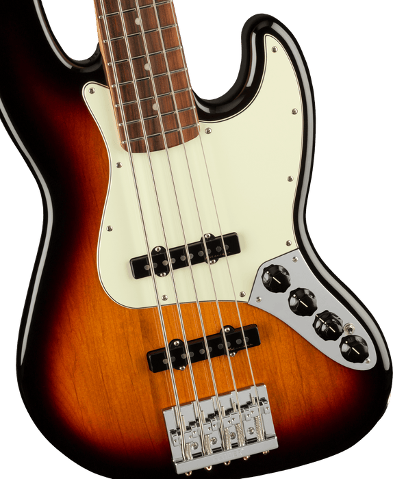 Fender Player Plus Jazz Bass V 3-Tone Sunburst With Gig Bag