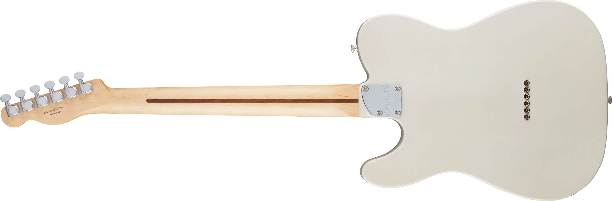 Fender Deluxe Nashville Tele - White Blonde with Maple Fingerboard