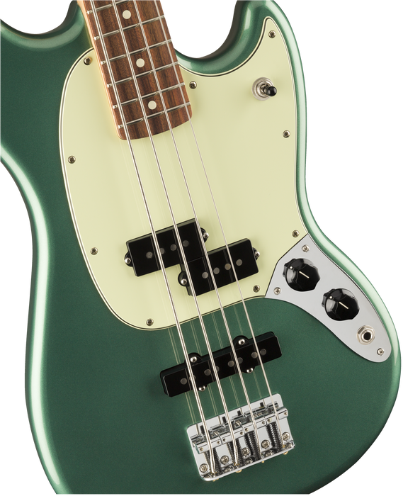 Fender mustang deals bass sherwood green