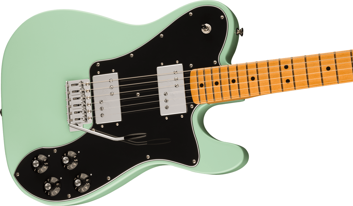 Fender Vintera II '70s Telecaster Deluxe with Tremolo Maple Fingerboard Surf Green 