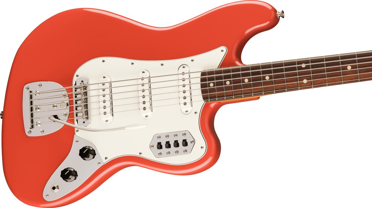 Fender Vintera II 60s Bass VI Rosewood Fingerboard Fiesta Red