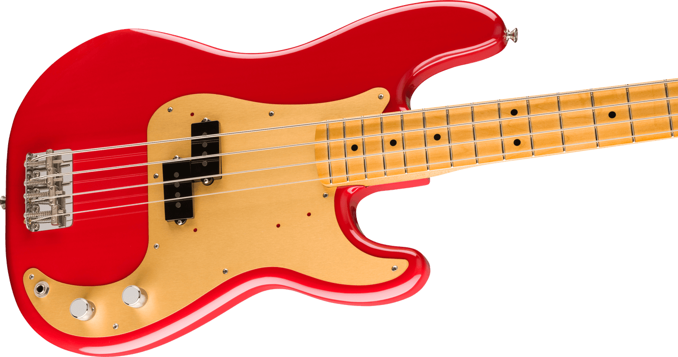 Fender Vintera '50s Dakota Red Precision Bass With Gig Bag