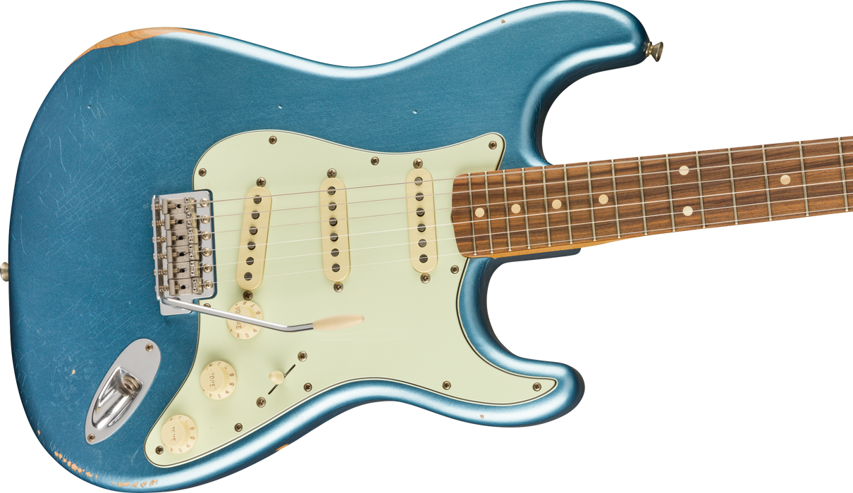 Fender Vintera Road Worn 60s Stratocaster Lake Placid Blue With Gig Bag