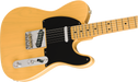 DISC - Fender Vintera '50s Telecaster Modified Ash Body Butterscotch Blonde With Gig Bag