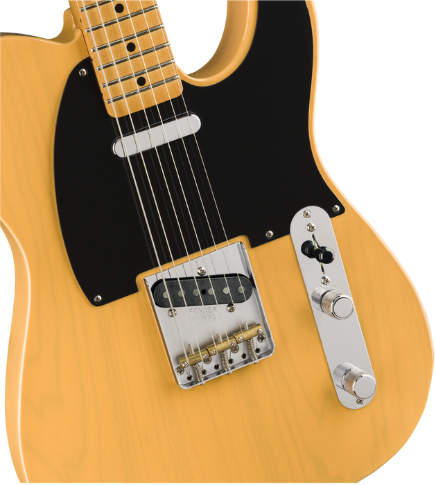 DISC - Fender Vintera '50s Telecaster Modified Ash Body Butterscotch Blonde With Gig Bag