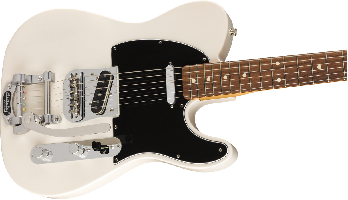 DISC - Fender Vintera '60s Telecaster Bigsby White Blonde With Gig Bag
