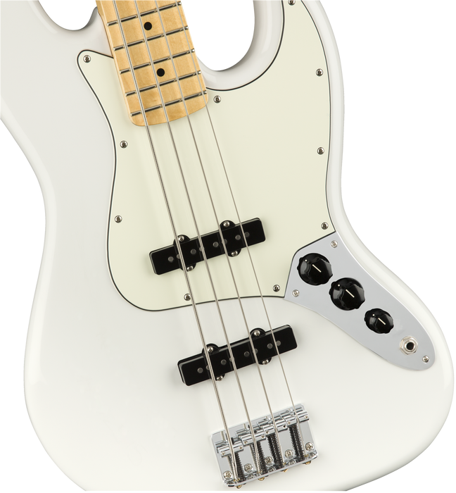 Fender Player Series Jazz Bass Maple Fingerboard Polar White